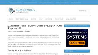 Zulander Hack Review; Scam or Legit? Truth Exposed !!