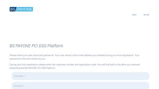 PCI DSS Plattform | BS PAYONE