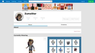 ZumaStar - Profile - Roblox