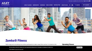 Zumba® Fitness | Ailey Extension