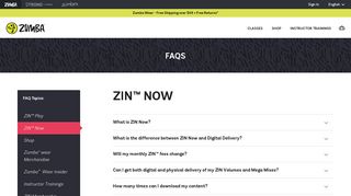 ZIN™ Now - Zumba Fitness