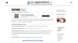 Zumiez Application, Jobs & Careers Online - Job-Applications.com