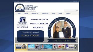 Epping Secondary College: Home