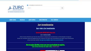 Zurc Investimentos | Intermediações