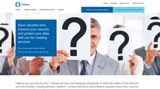 Unipass | Secure login & email provider for the financial services ...