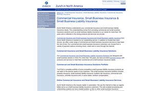 Small Business Insurance - Zurich North America