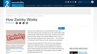 How Zwinky Works | HowStuffWorks