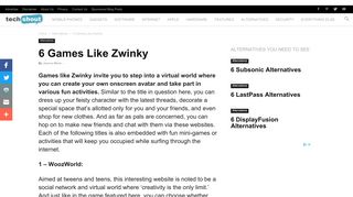 6 Games Like Zwinky - TechShout