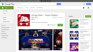 Zynga Poker – Texas Holdem - Apps on Google Play