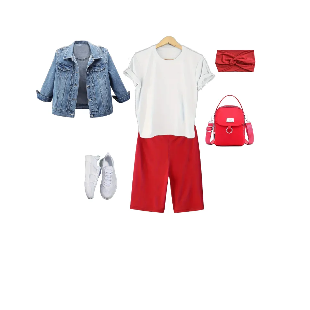 Bold Red Casual