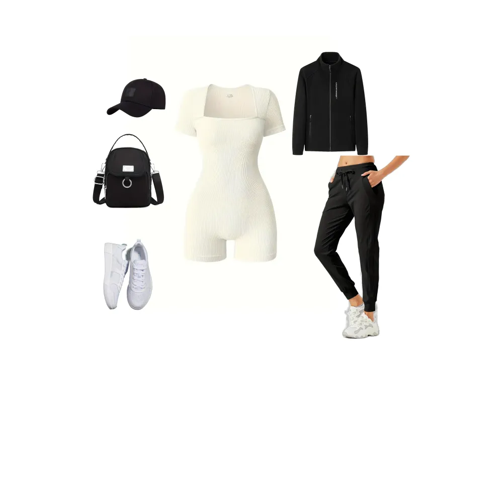 Sporty Monochrome Vibes