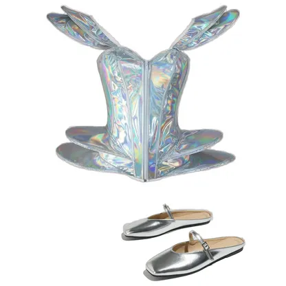 Holographic Galactic Fairy Halloween Costume