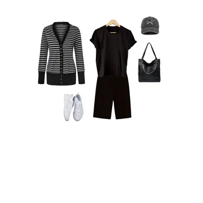 Monochrome Casual Stripes