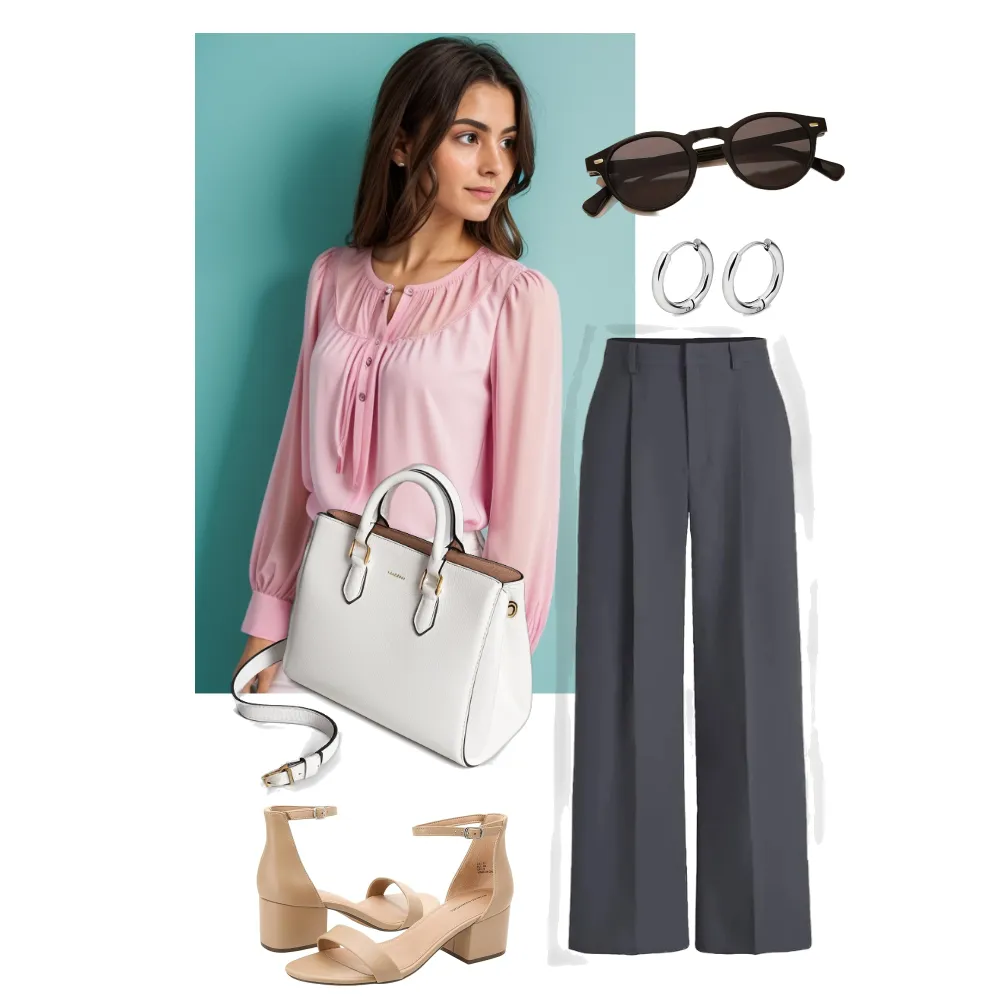 Soft Sophistication in Pink and Gray