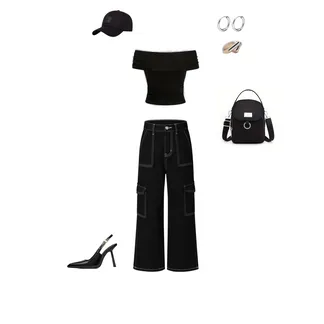 Urban All-Black Look