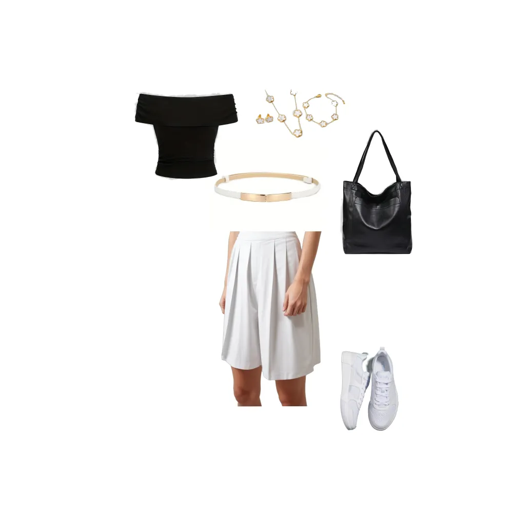 Monochrome Summer Chic