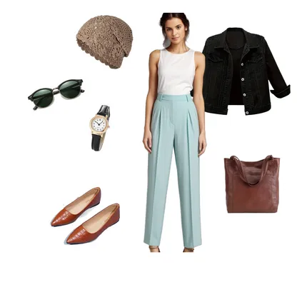 Teal Breeze Casual outfit