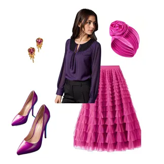 Gypsy Dream in Fuchsia and Purple