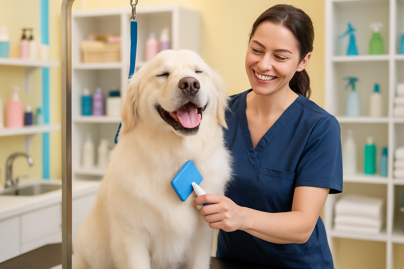 Pet grooming service