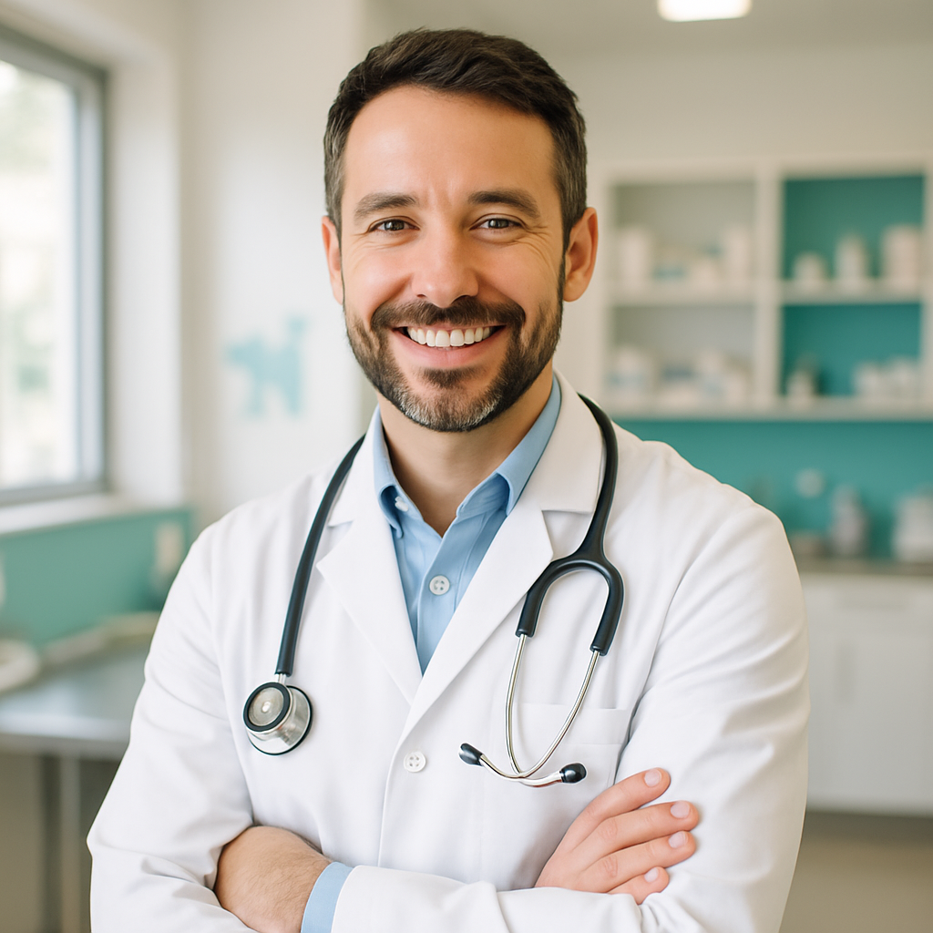 Dr. Mike, lead veterinarian at Mike's Clinic