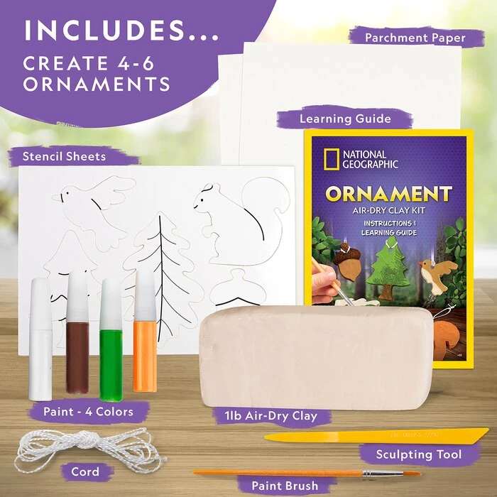 096ed0d440c03a4e6493 Air -Dry Clay Pottery Craft kit 19x26x6cm - Image 3