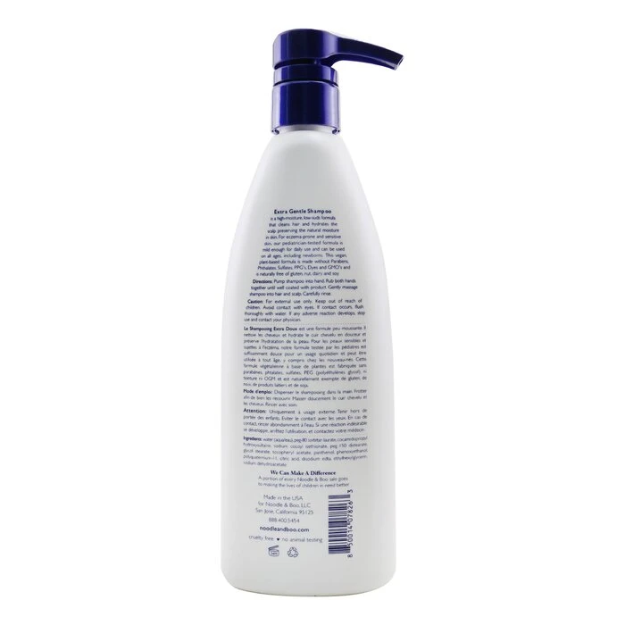 606f91eee25155b7a3f7 Extra Gentle Shampoo - Fragrance Free (For Eczema-Prone and Sensitive Skin) 473ml/16oz - Image 3
