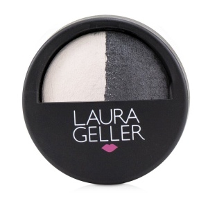 Baked Color Intense Shadow Duo - # Marble/Midnight 7.5g/0.26oz - Image 3