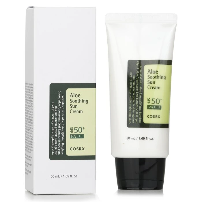 cef778cbf66ef4983112 Aloe Soothing Sun Cream SPF50+/ PA+++ 50ml/1.69oz - Image 2