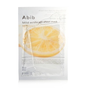 Mild Acidic PH Sheet Mask - Yuja Fit 30mlx10pcs - Image 2