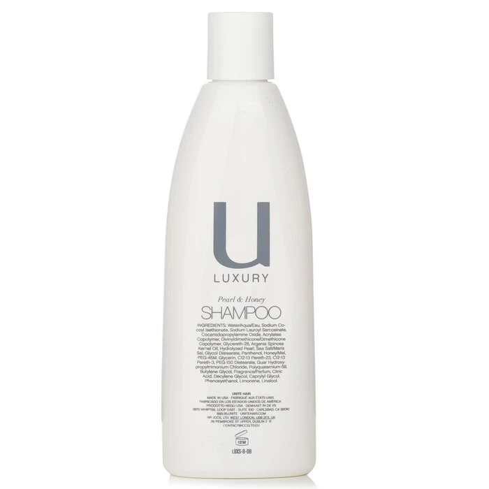 fa58ed2dfe2a855ae1d8 U Luxury Pearl & Honey Shampoo 251ml/8.5oz - Image 3