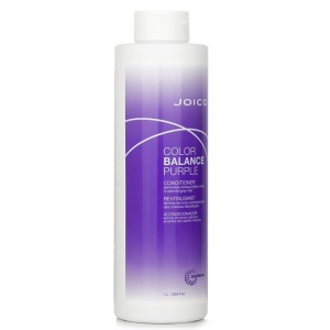 Color Balance Purple Conditioner (Eliminates Brassy/Yellow Tones on Blonde/Gray Hair) 1000ml/33.8oz - Image 2