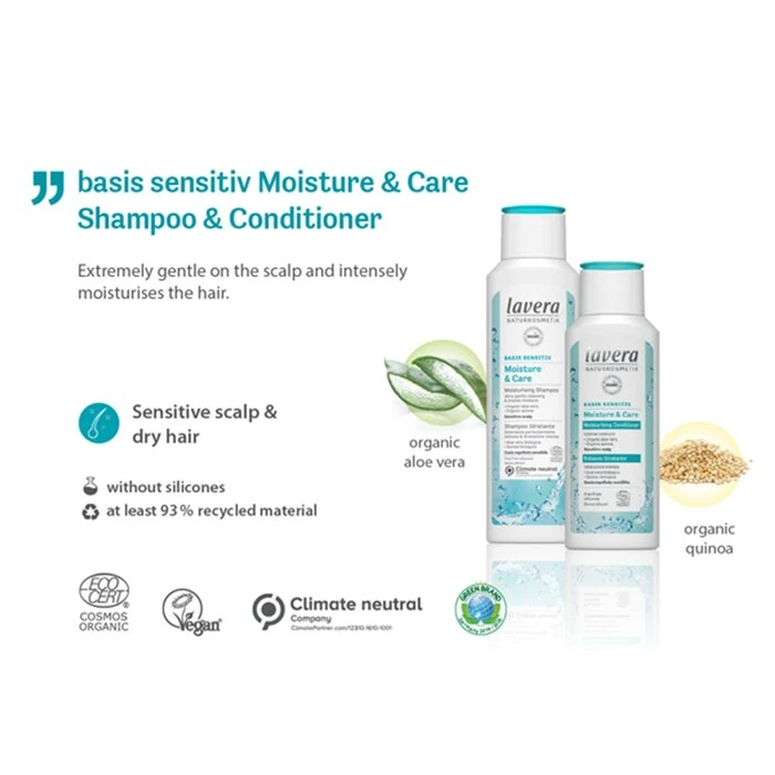 758d7f9088a316ac953d Basis Sensitiv Moisture & Care Moisturising Conditioner (Sensitive Scalp) 200ml/7oz - Image 3