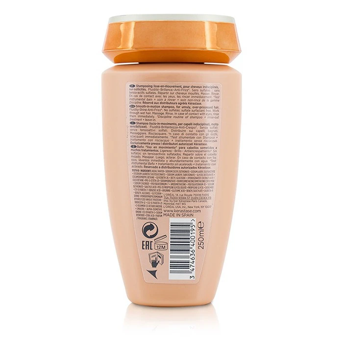 ee41c874a7020ff9b16e Discipline Bain Fluidealiste Smooth-In-Motion Sulfate Free Shampoo - For Unruly, Over-Processed Hair (New Packaging) 250ml/8.5oz - Image 2