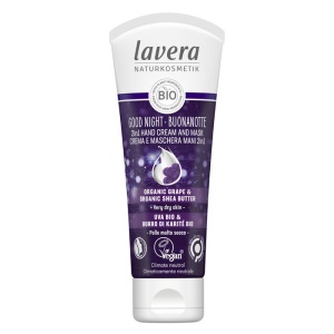 Good Night 2In1 Hand Cream & Mask Wirh Organic Grape & Organic Shea Butter - For Very Dry Skin 75ml/2.6oz