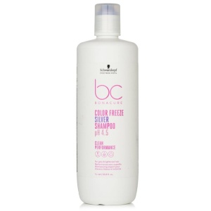 BC Bonacure pH 4.5 Color Freeze Silver Shampoo (For Grey & Lightened Hair) 1000ml/33.8oz