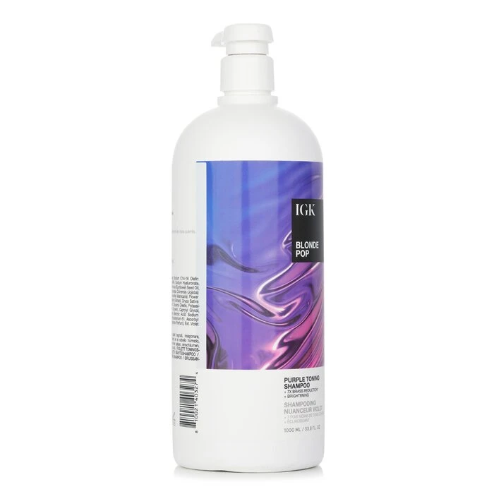 0779d1d0e831ea36dbe5 Blonde Pop Purple Toning Shampoo 1000ml/33.8oz - Image 2