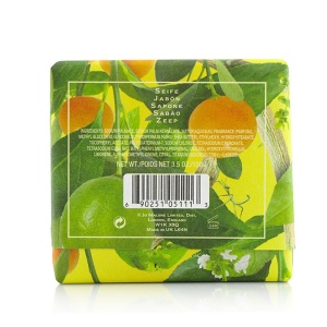 Lime Basil & Mandarin Bath Soap 100g/3.5oz - Image 3