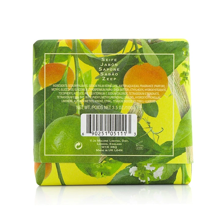 46403759bc5548469c14 Lime Basil & Mandarin Bath Soap 100g/3.5oz - Image 3