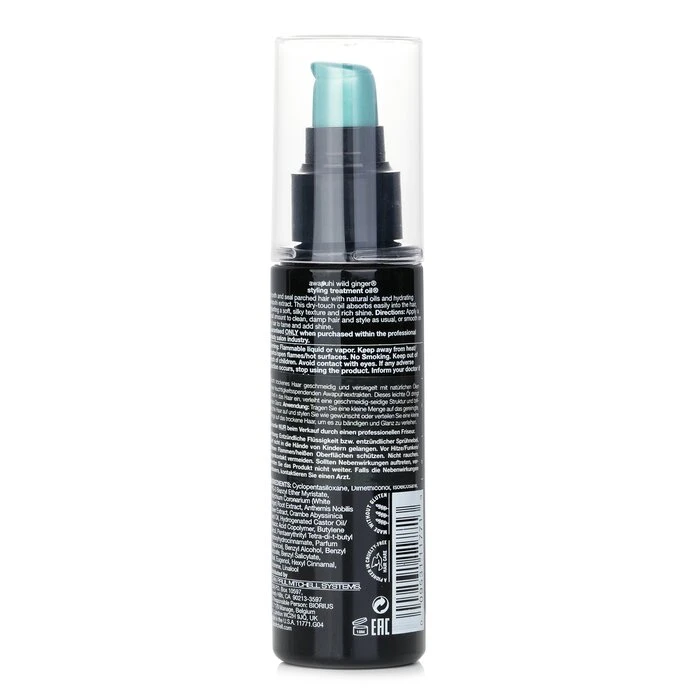 dd084977766ea26529e2 Awapuhi Wild Ginger Style Styling Treatment Oil (Ultra Light - Silky) 100ml/3.4oz - Image 3