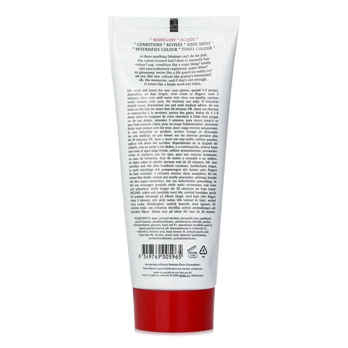 6f2656c92ec1706176b8 Fabuloso Colour Intensifying Conditioner - # Mahogany 220ml/7.5oz - Image 3