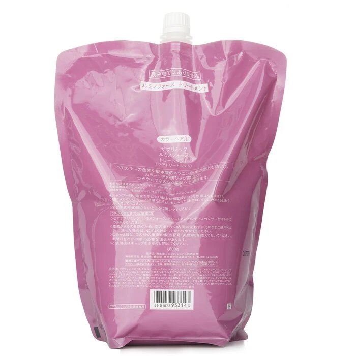 1f0d743e30048f78c66f Sublimic Luminoforce Treatment Refill (Colored Hair) 1800g - Image 3