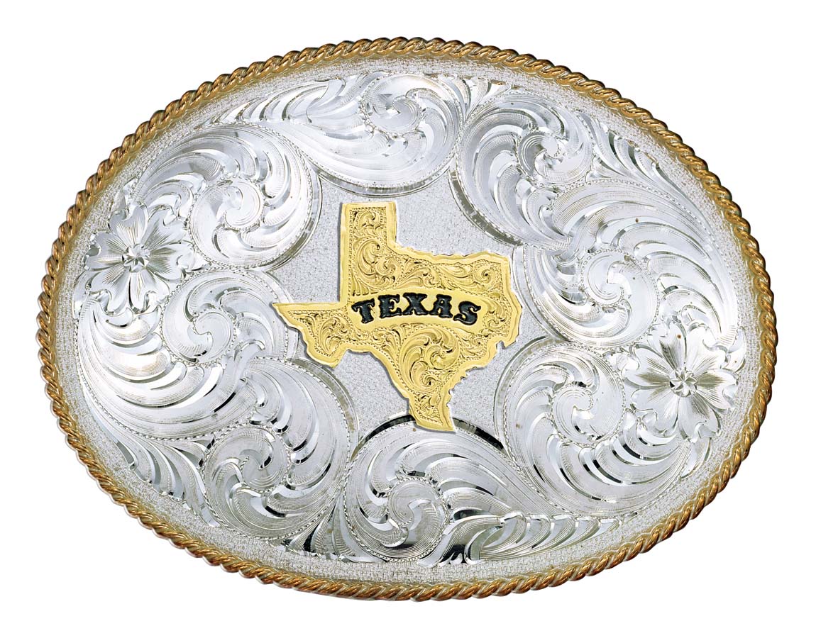 Twisted Rope Texas Buckle