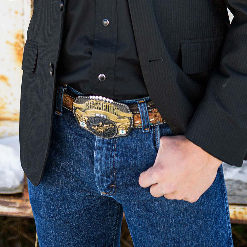 Blackburn Gunmetal Trophy Buckle (4.10