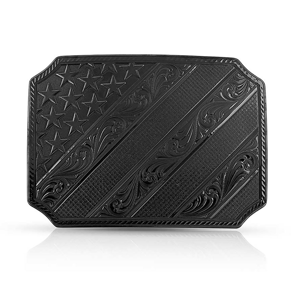 Dawn's Early Light Gunmetal Belt Buckle