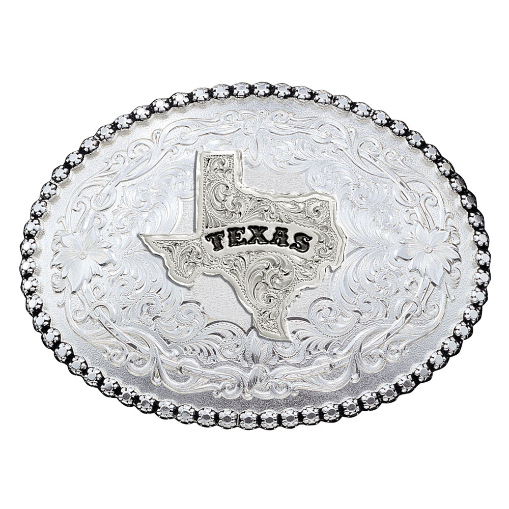 A Texas belt buckle in New York