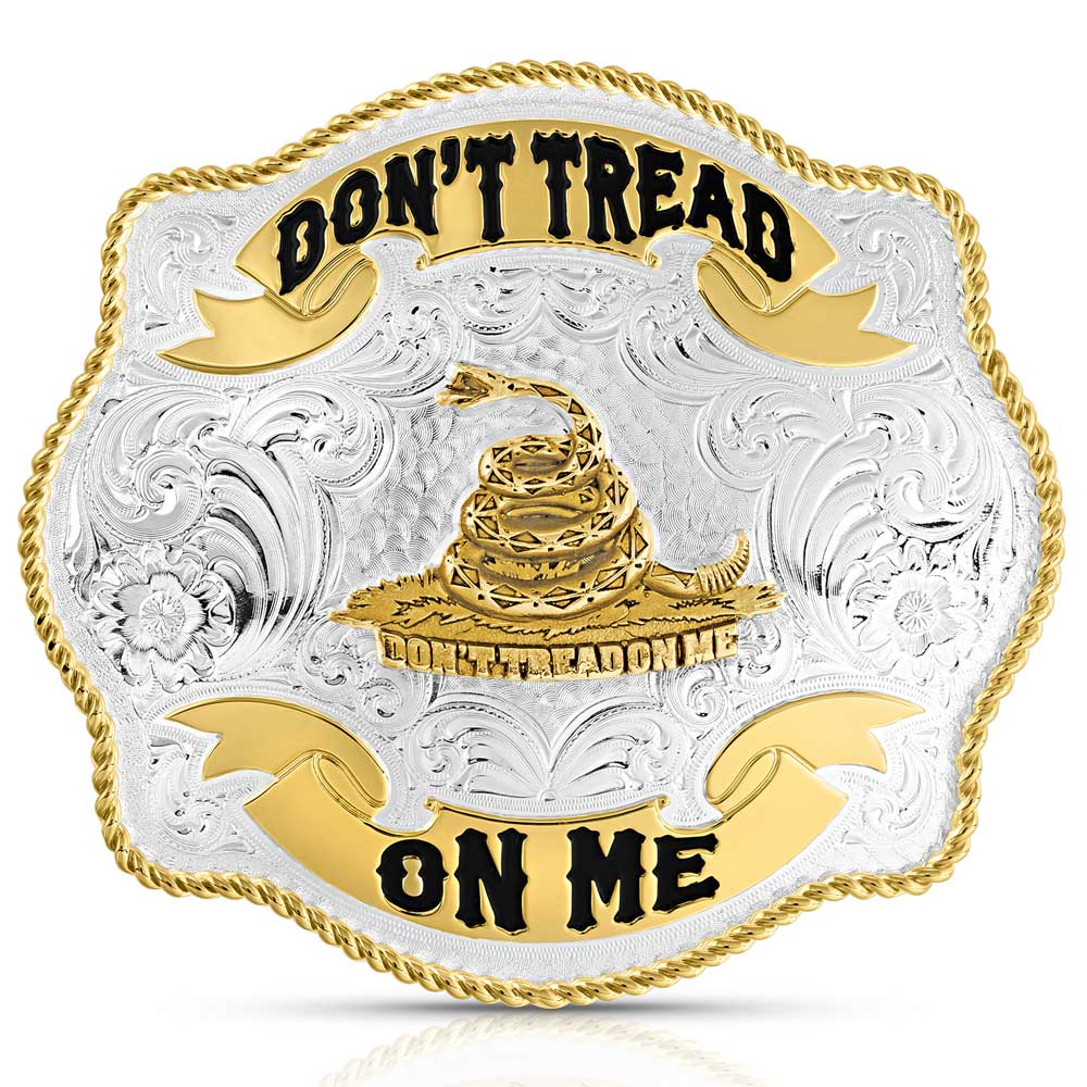 Two-Tone Liberty Belt Buckle