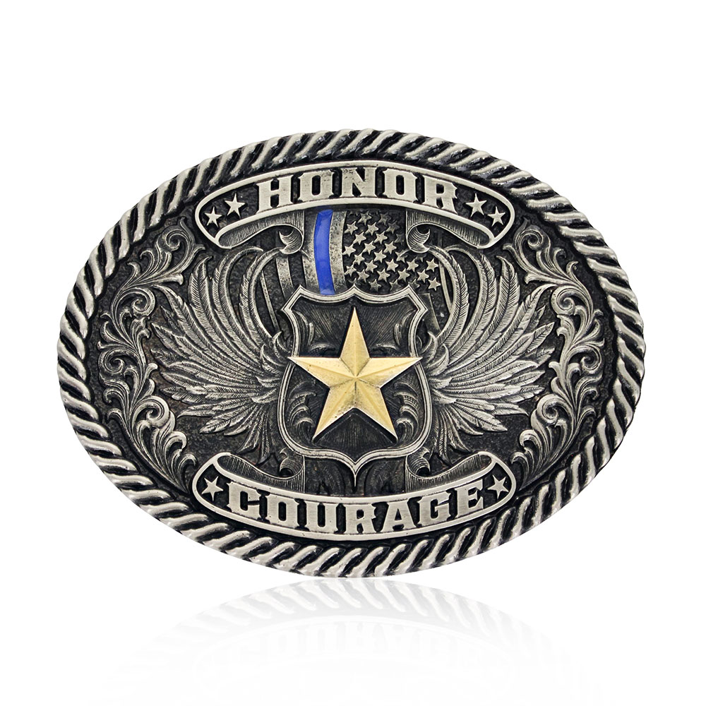 Honor & Courage Attitude Buckle