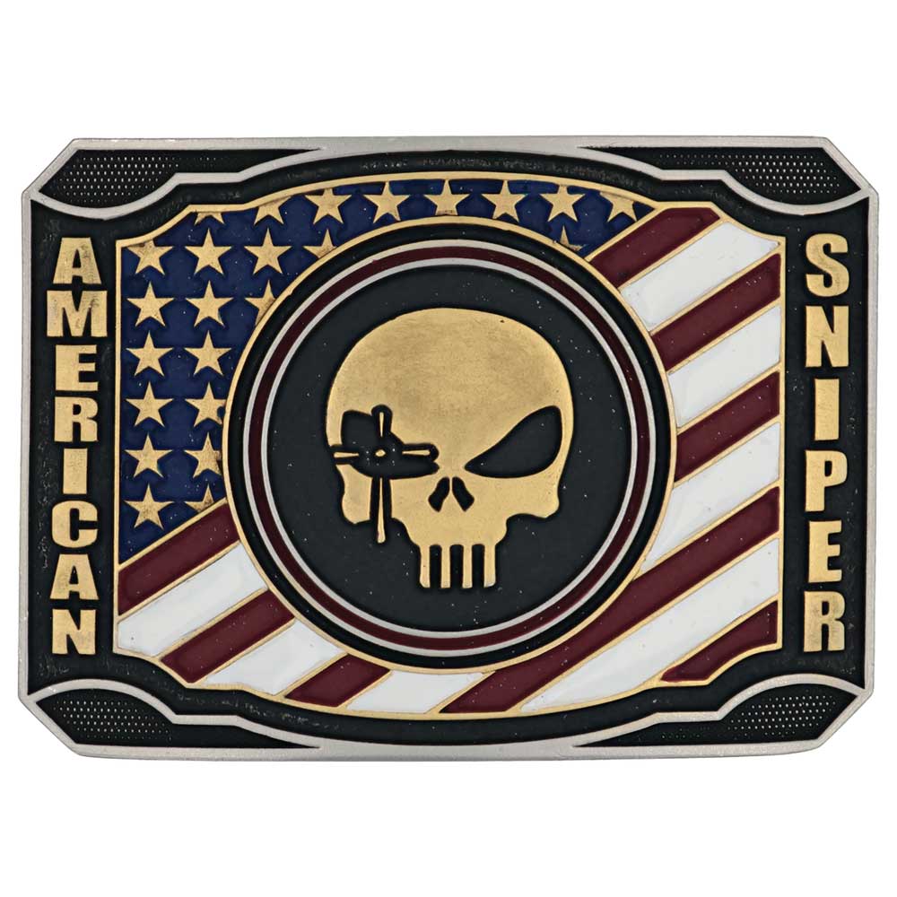 Patriotic Duty Chris Kyle Attitude Belt Buckle