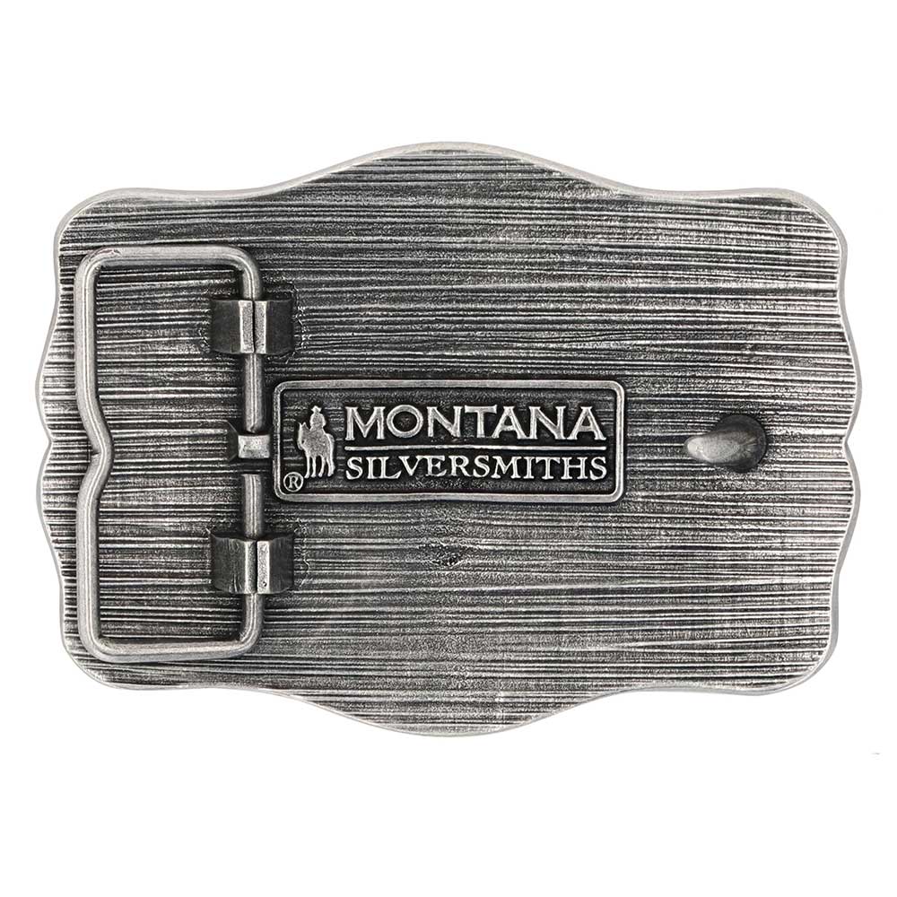 Ropin' Ready Longhorn Attitude Buckle