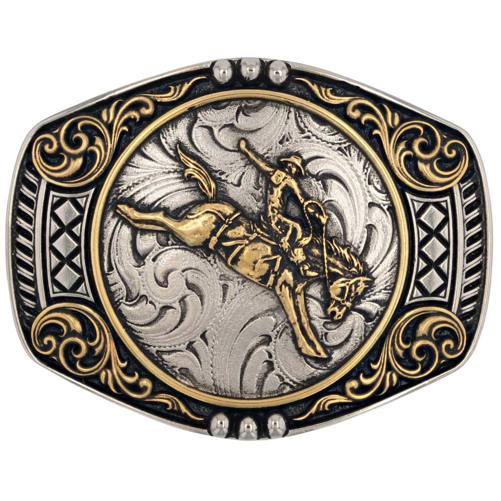 Montana Silversmith Attitude Buckle - Brass Eagle - Stampede Tack